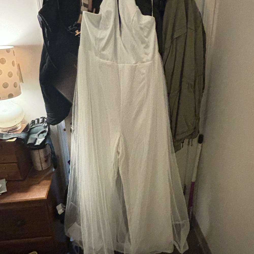 Brand new never worn Bella & Bloom wedding romper